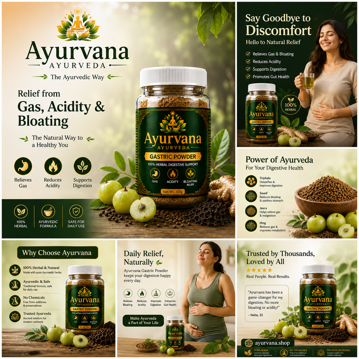 AYURVANA GASTRIC POWDER 20DAYS CHALLENGE